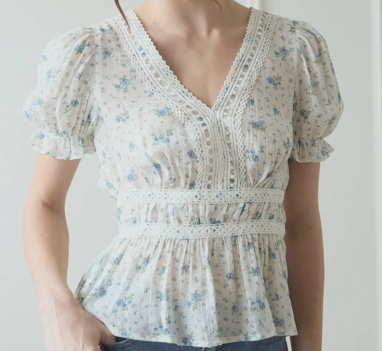 Lace Meadow Top