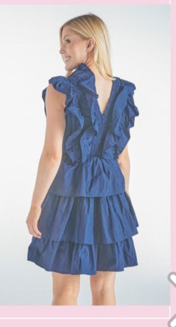 Simply southern cobalt blue dress