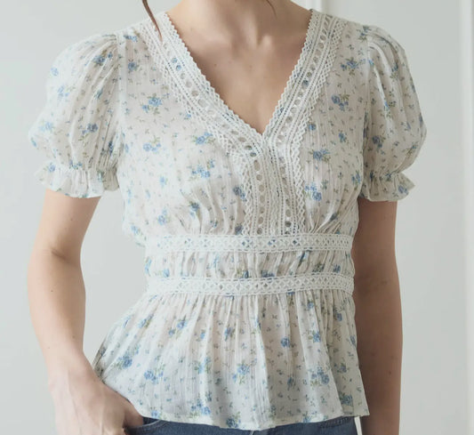Lace Meadow Top