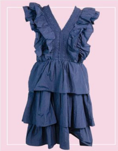 Simply southern cobalt blue dress
