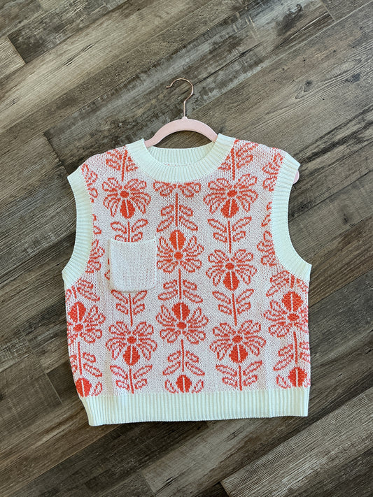 Peach Perfect Sweater Top