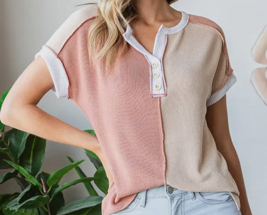 Brand New Day Ribbed Top